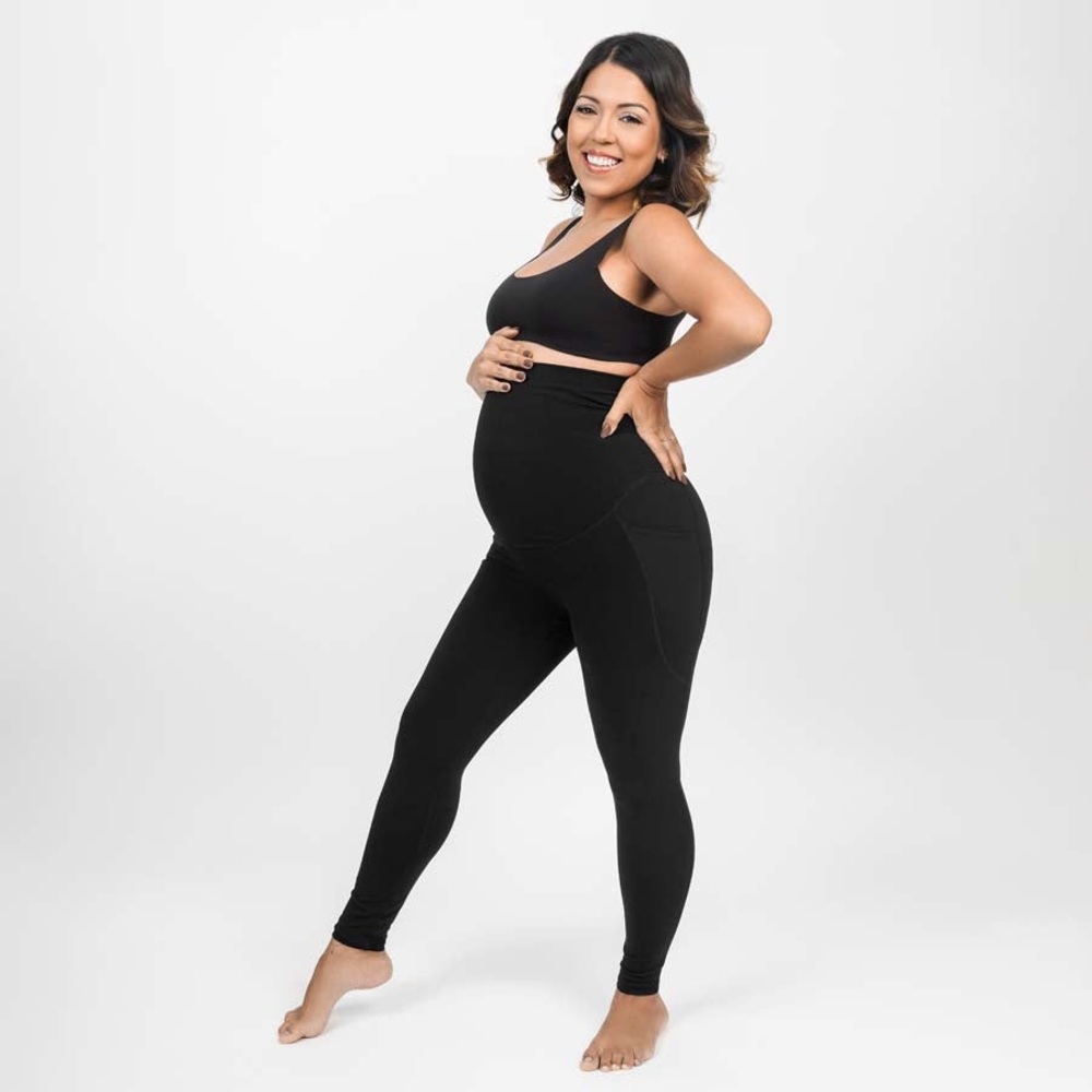 Classic Black Maternity Leggings